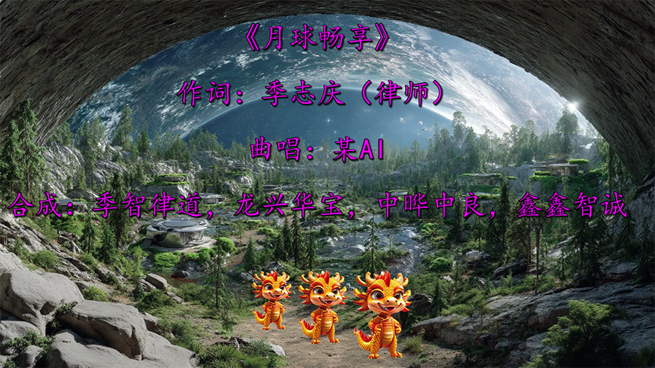 《月球畅享》词作者：季志庆（律师）
